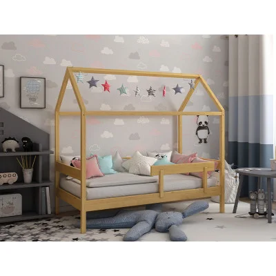 Children's bed Scandi, beech